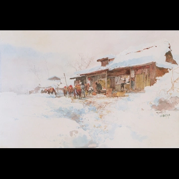 Kagozaka by Yoshida Hiroshi (1894-99)