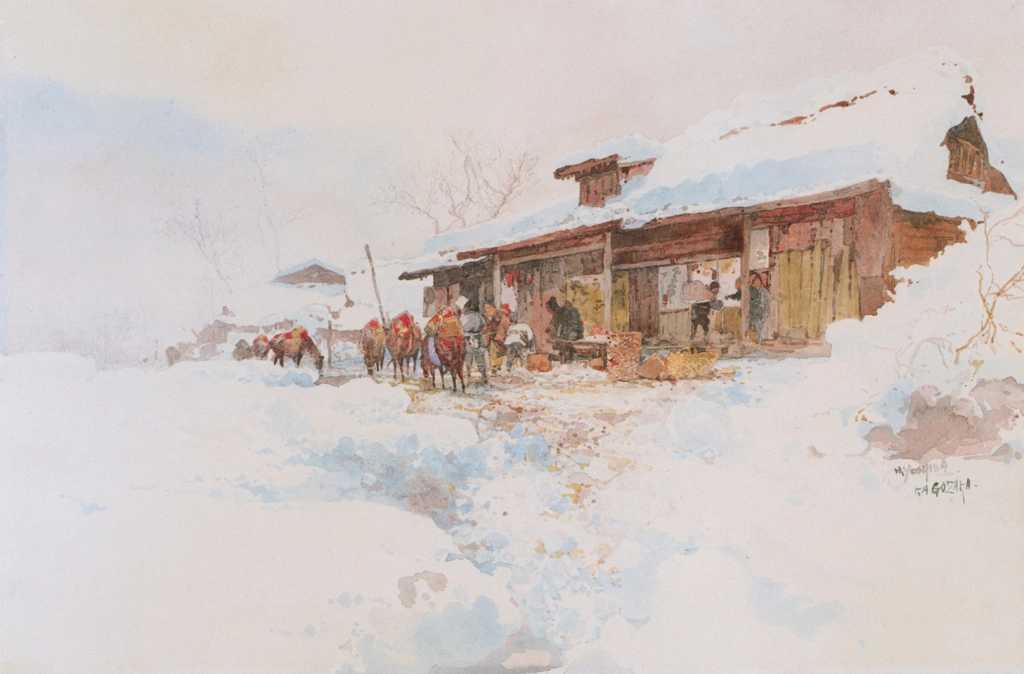 Kagozaka by Yoshida Hiroshi (1894-99) | from Hiroshi Yoshida Art Works