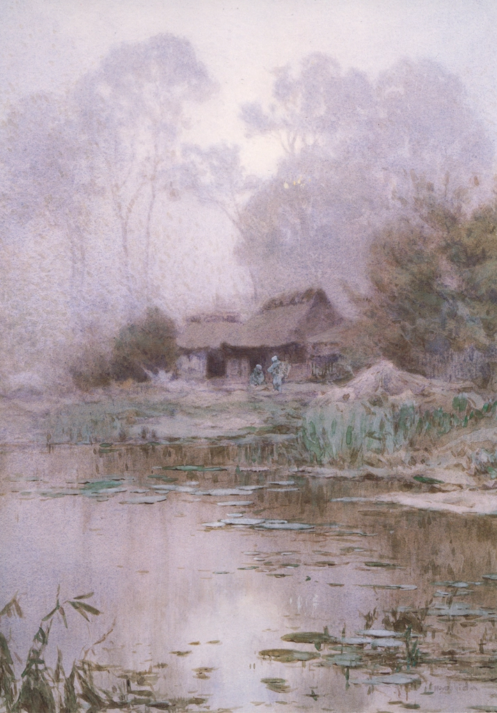Morning Mist by Yoshida Hiroshi (1901-03) | from Hiroshi Yoshida Art Works
