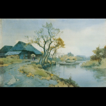 Nippori by Yoshida Hiroshi (1901-03)