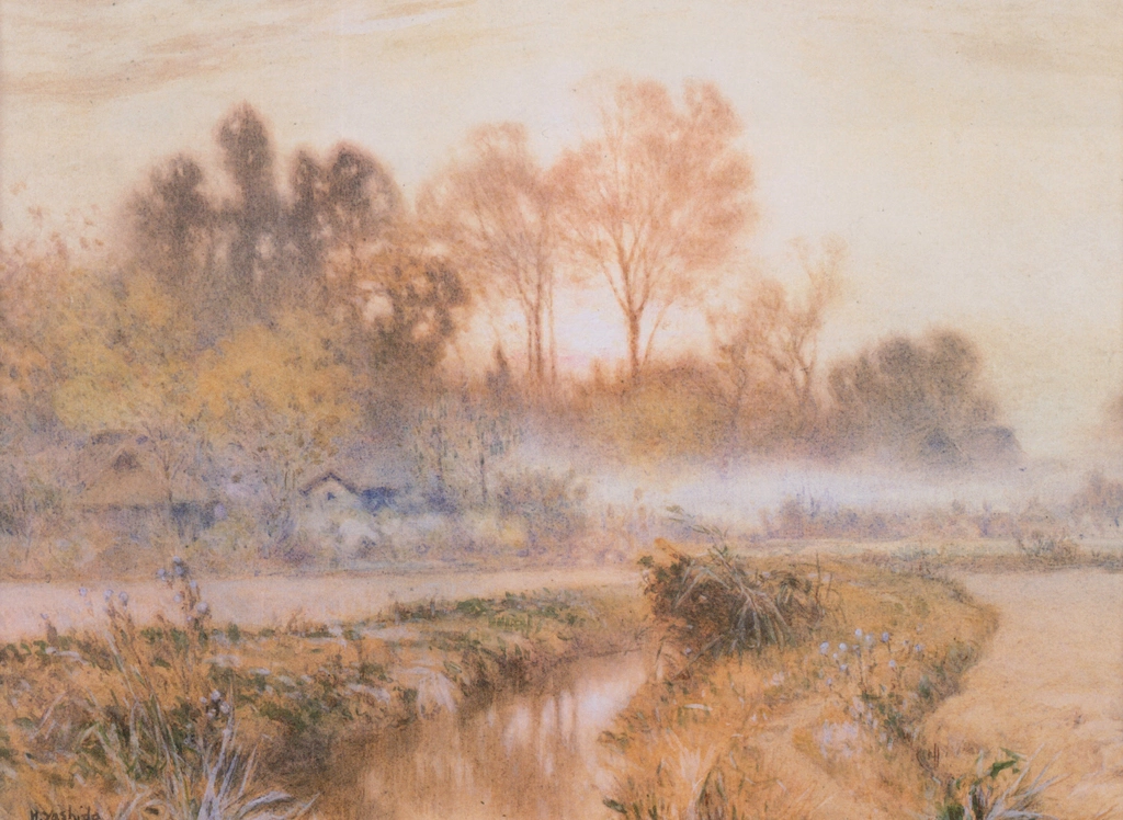 Scenery by Yoshida Hiroshi (1901-03) | from Hiroshi Yoshida Art Works