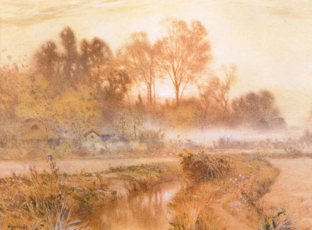 Scenery by Yoshida Hiroshi (1901-03) | from Hiroshi Yoshida Exhibition - Refreshingly Original and Lyrical