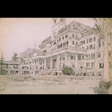 「ロイヤル・ポインシアナ・ホテル」 吉田博 （1906年）