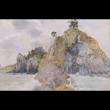 「芥屋大門」 吉田博 （1911年頃）