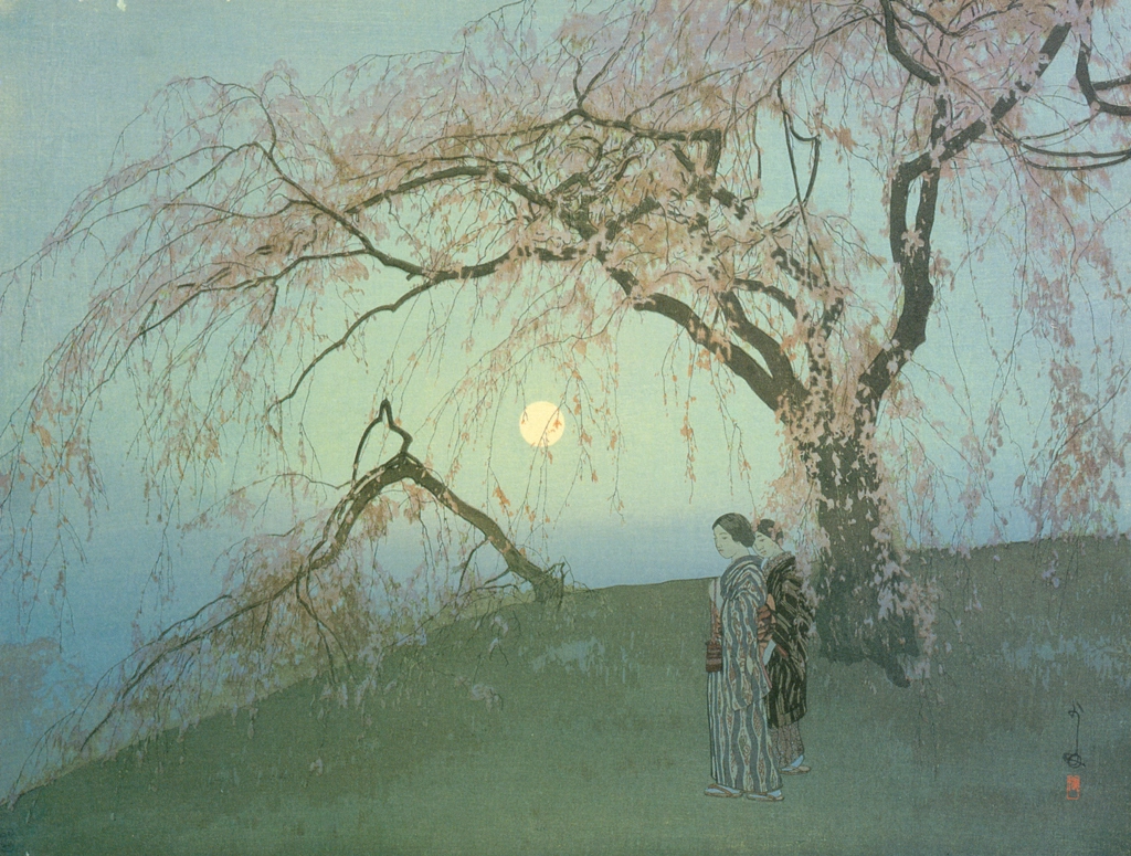 「雲井櫻」 吉田博 （1926年） | 近代風景画の巨匠 吉田博展 清新と抒情より