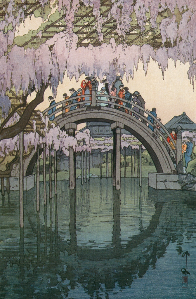 「東京拾二題 亀井戸」 吉田博 （1927年） | 近代風景画の巨匠 吉田博展 清新と抒情より