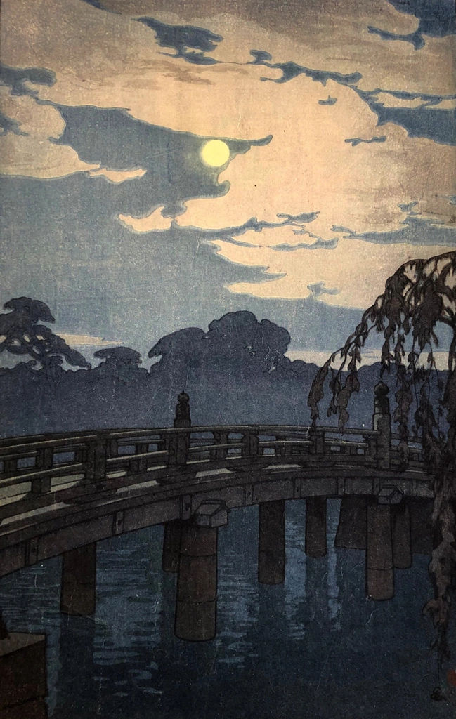 「東京拾二題 平河橋」 吉田博 （1929年） | 2