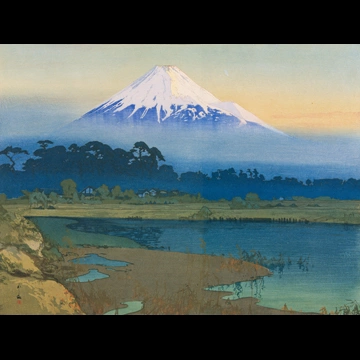 「冨士拾景 朝日」 吉田博 （1926年）