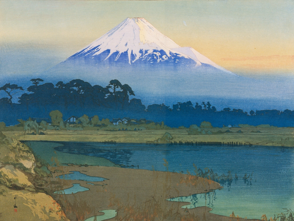 「冨士拾景 朝日」 吉田博 （1926年） | 吉田博作品集より