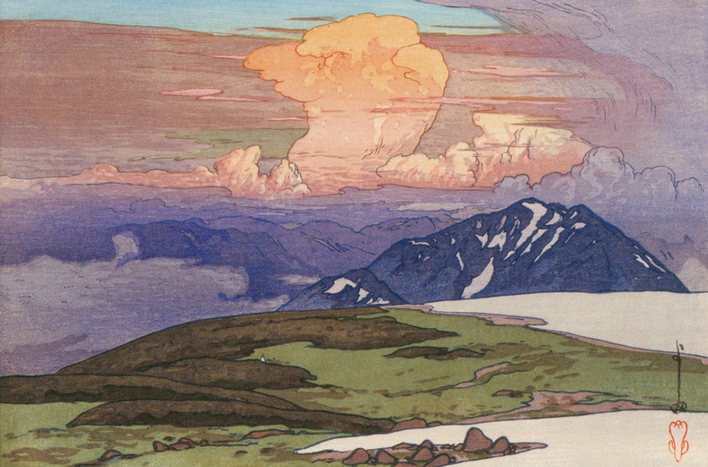 「日本アルプス十二題 五色原」 吉田博 （1926年） | 吉田博作品集より