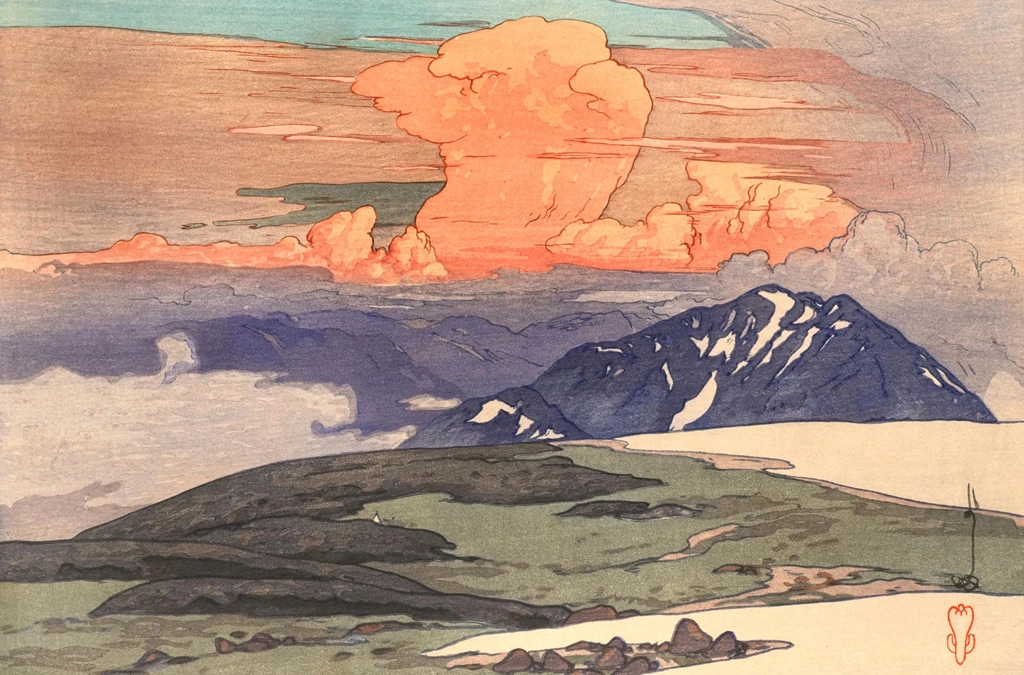 「日本アルプス十二題 五色原」 吉田博 （1926年） | 2