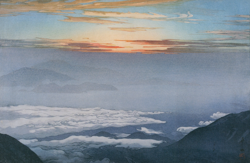 「雲海 鳳凰山」 吉田博 （1928年） | 吉田博作品集より
