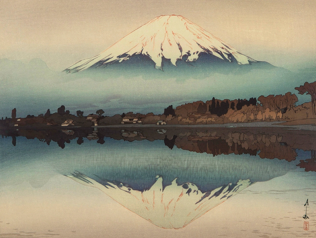 「山中湖」 吉田博 （1929年） | 2