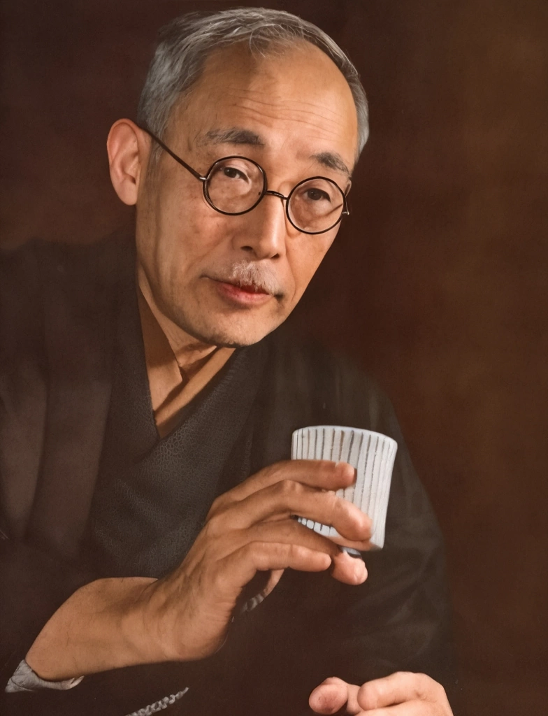 「安田靫彦」 田村茂 | AIカラー化
