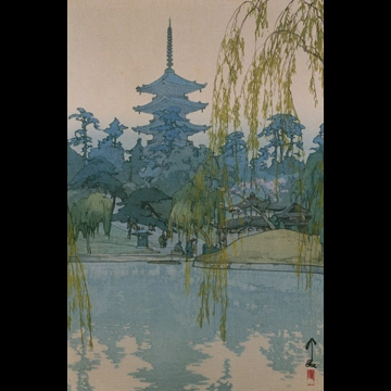 「猿澤池」 吉田博 （1933年）