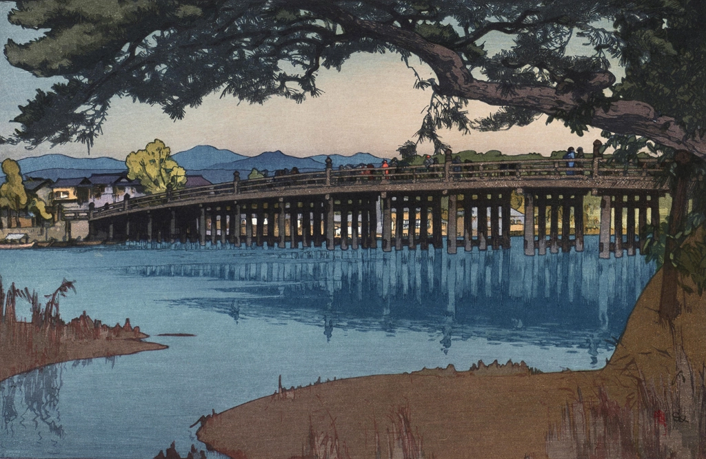 「瀬田之唐橋」 吉田博 （1933年） | 3