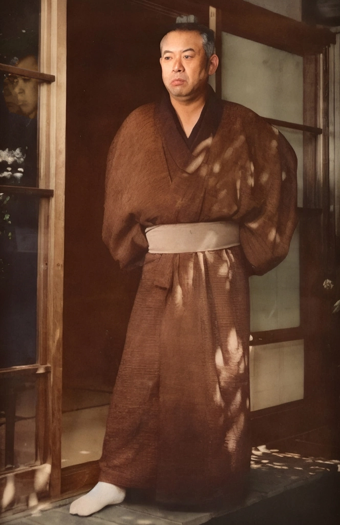「谷崎潤一郎」 田村茂 | AIカラー化