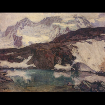 Mt. Breithorn by Yoshida Hiroshi (1925)