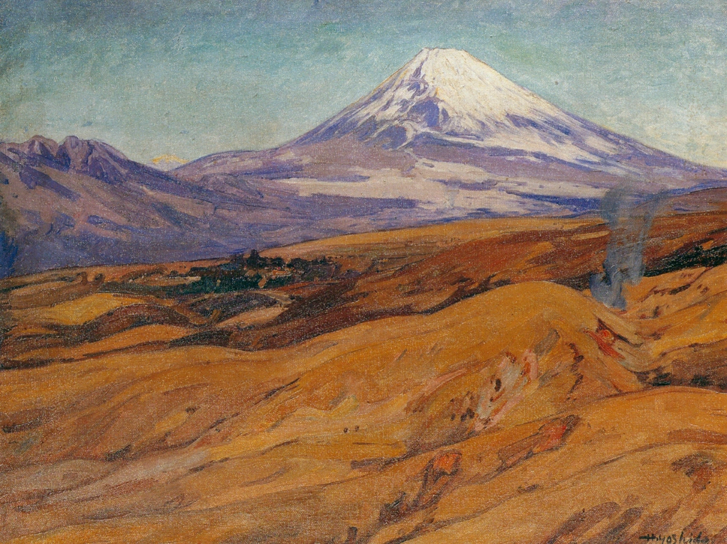 「富士」 吉田博 （1913-26年） | 近代風景画の巨匠 吉田博展 清新と抒情より