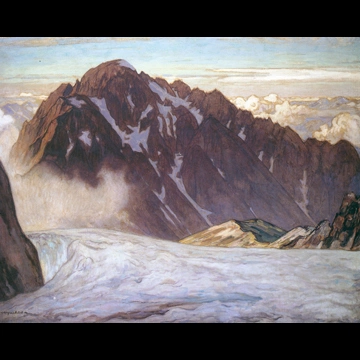 「劔山」 吉田博 （1932年）