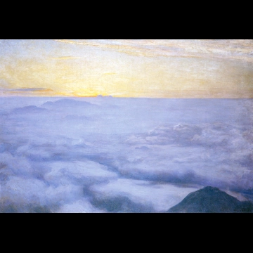 「三千米」 吉田博 （1938年）