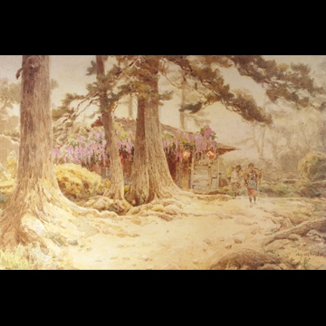 「山路」 吉田博 （1903年頃）