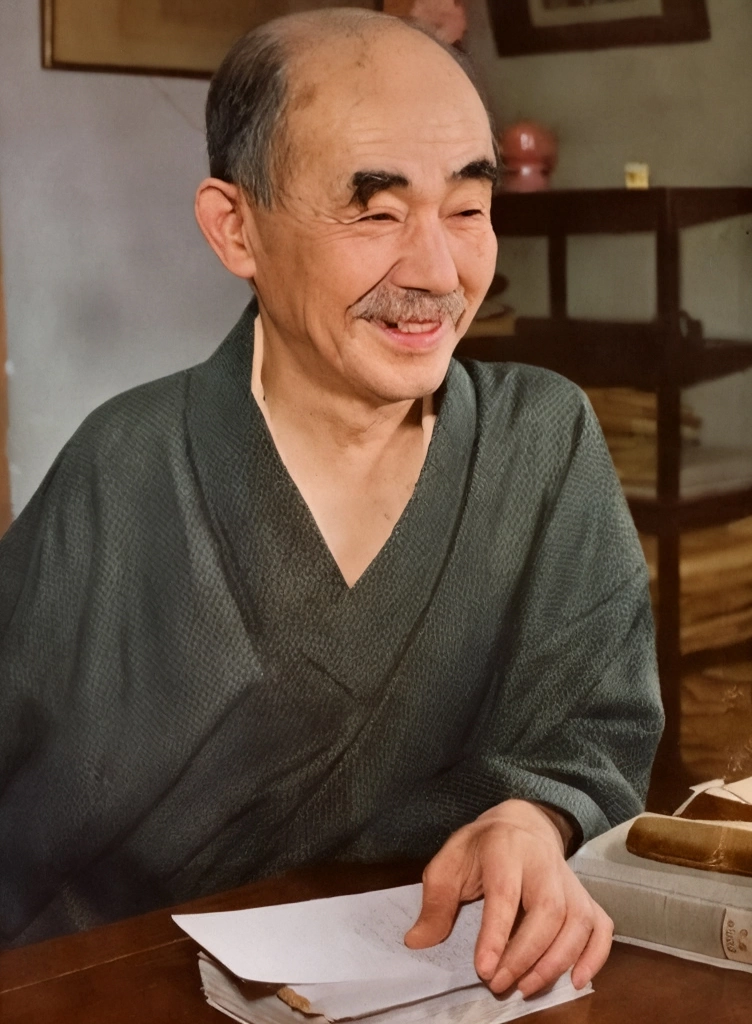 「柳田國男」 田村茂 | AIカラー化