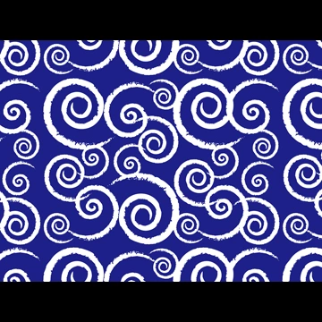 6種類のうず巻き柄模様の背景イラストとベクター