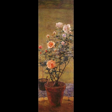 Roses by Yoshida Hiroshi (circa 1920)