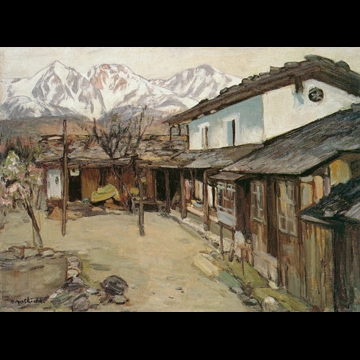 「鑓ヶ岳 杓子岳」 吉田博 （1920年頃）
