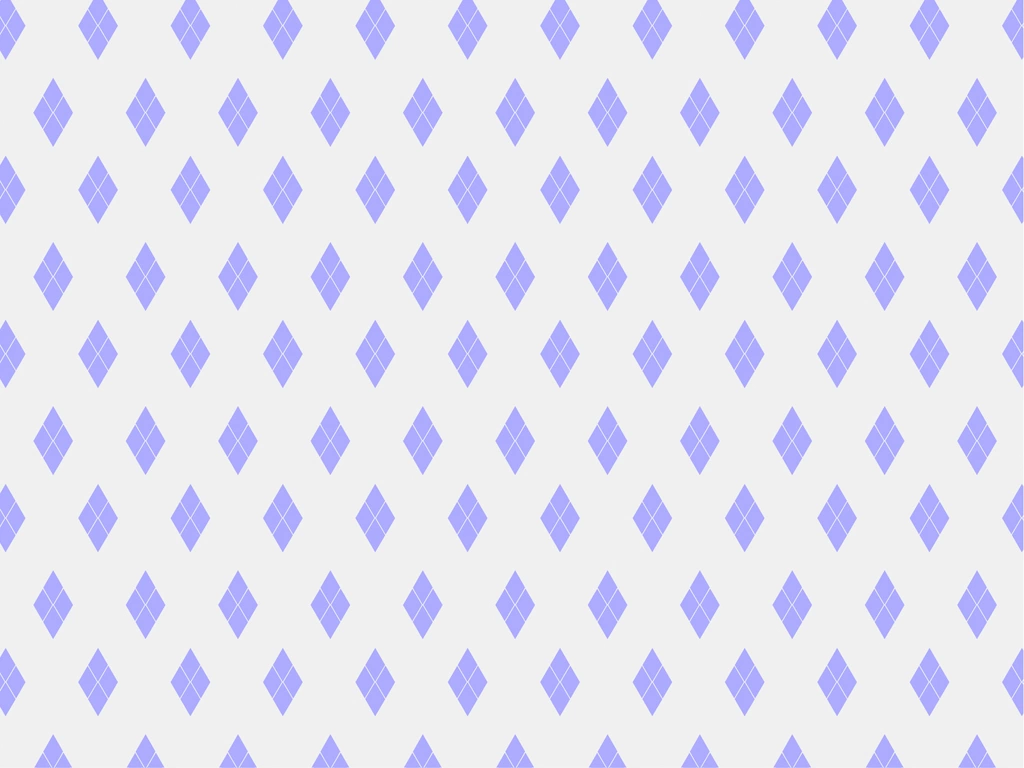 6種類の縦の菱形模様のイラストとベクター | 紫色と白色