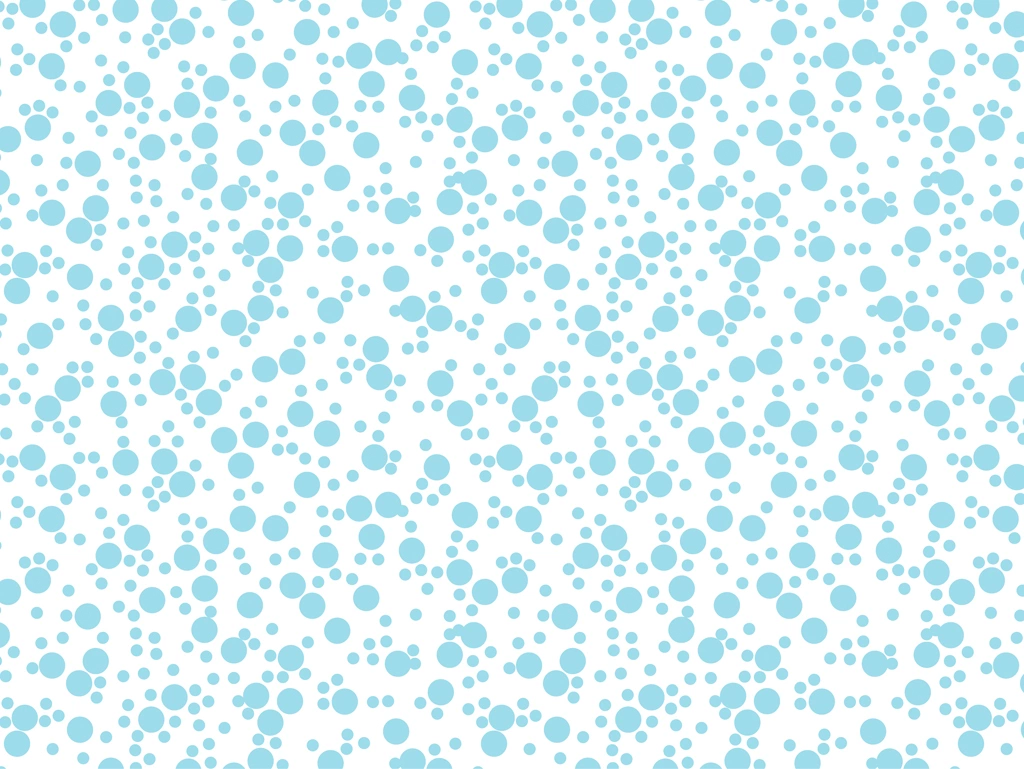 6種類の泡模様の背景イラストとベクター | 水色と白色