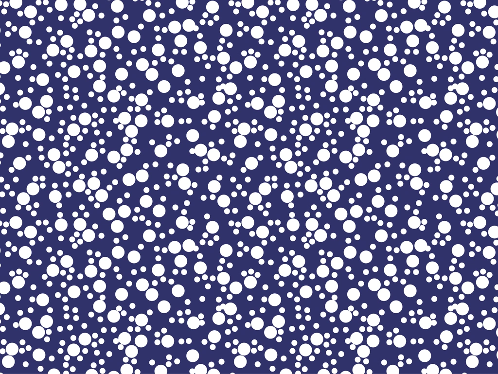 6種類の泡模様の背景イラストとベクター | 青色と白色