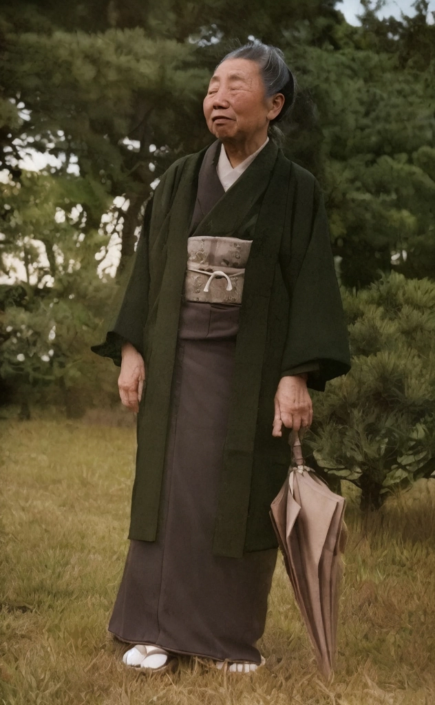 「羽仁もと子」 田村茂 | AIカラー化