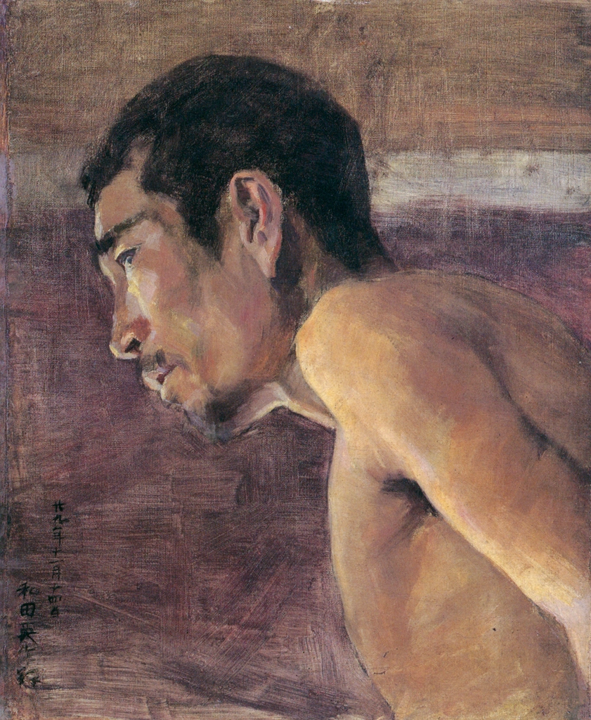 「裸体習作（男）」 和田英作 （1896年） | 和田英作展より