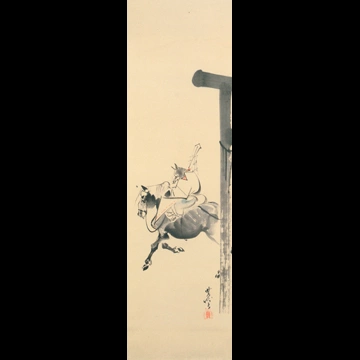 「狐の宮参り」 河鍋暁斎 （1871-89年）