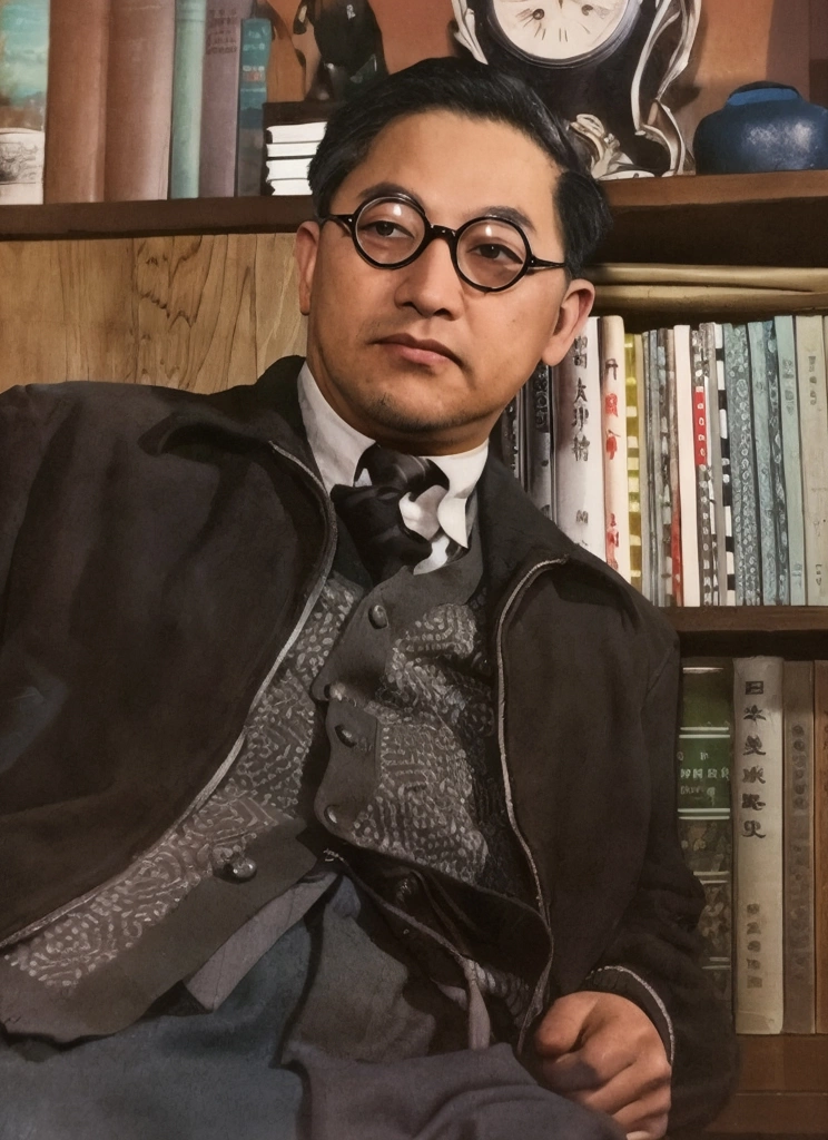 「松方三郎」 田村茂 | AIカラー化