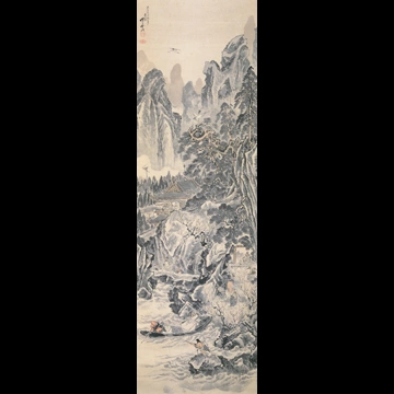 「蓬莱七福神図」 河鍋暁斎 （1879年）