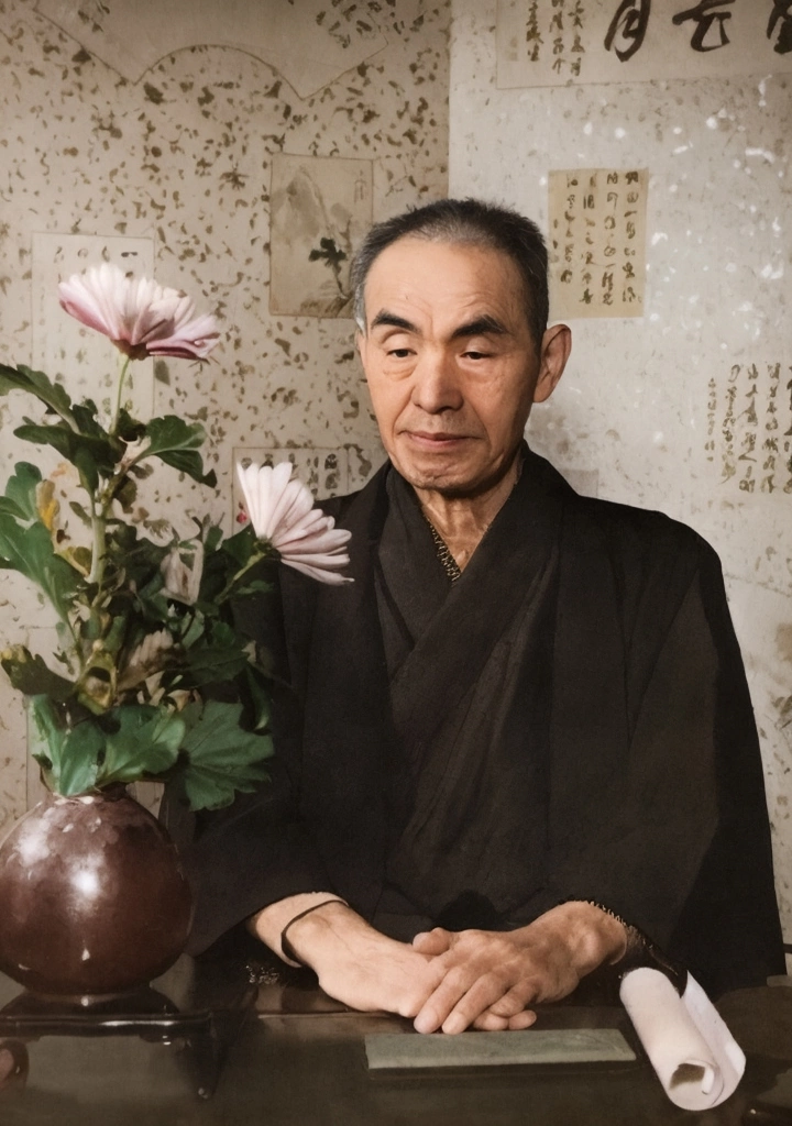 「土井晩翠」 田村茂 | AIカラー化