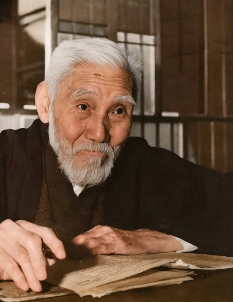 「田中舘愛橘」 田村茂 | AIカラー化