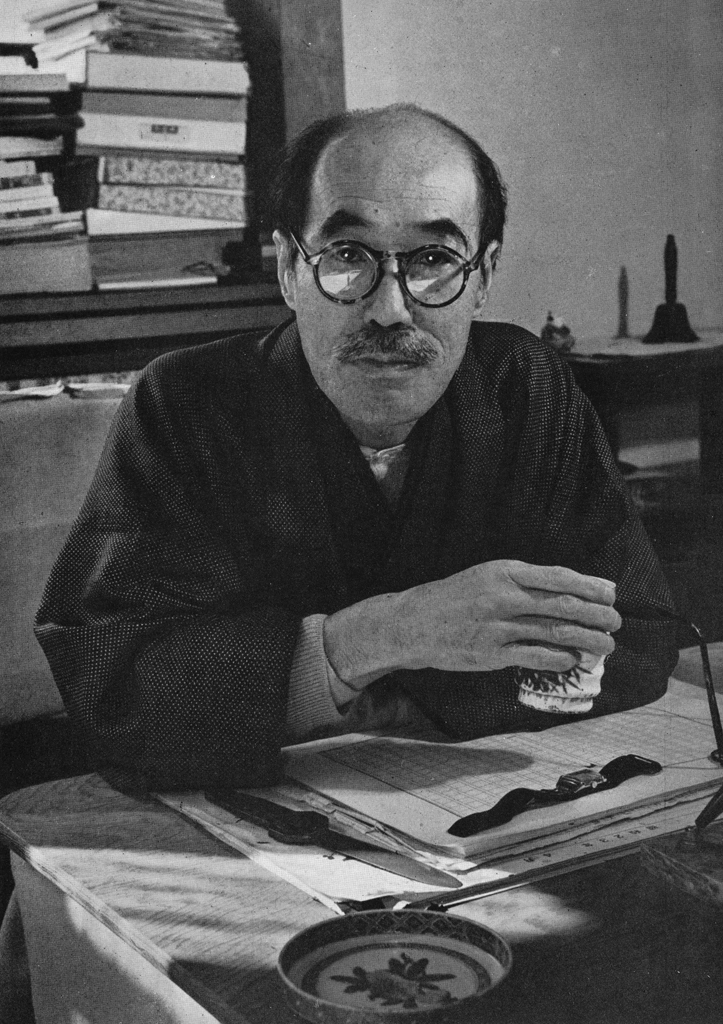 「久米正雄」 田村茂 | 現代日本の百人より