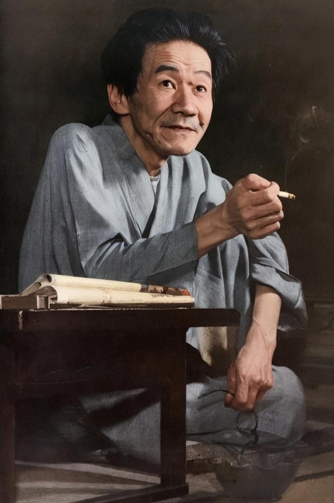 「高田保」 田村茂 | AIカラー化