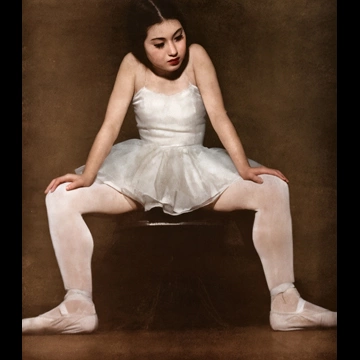 「バレーの踊り子」 羽田敏雄