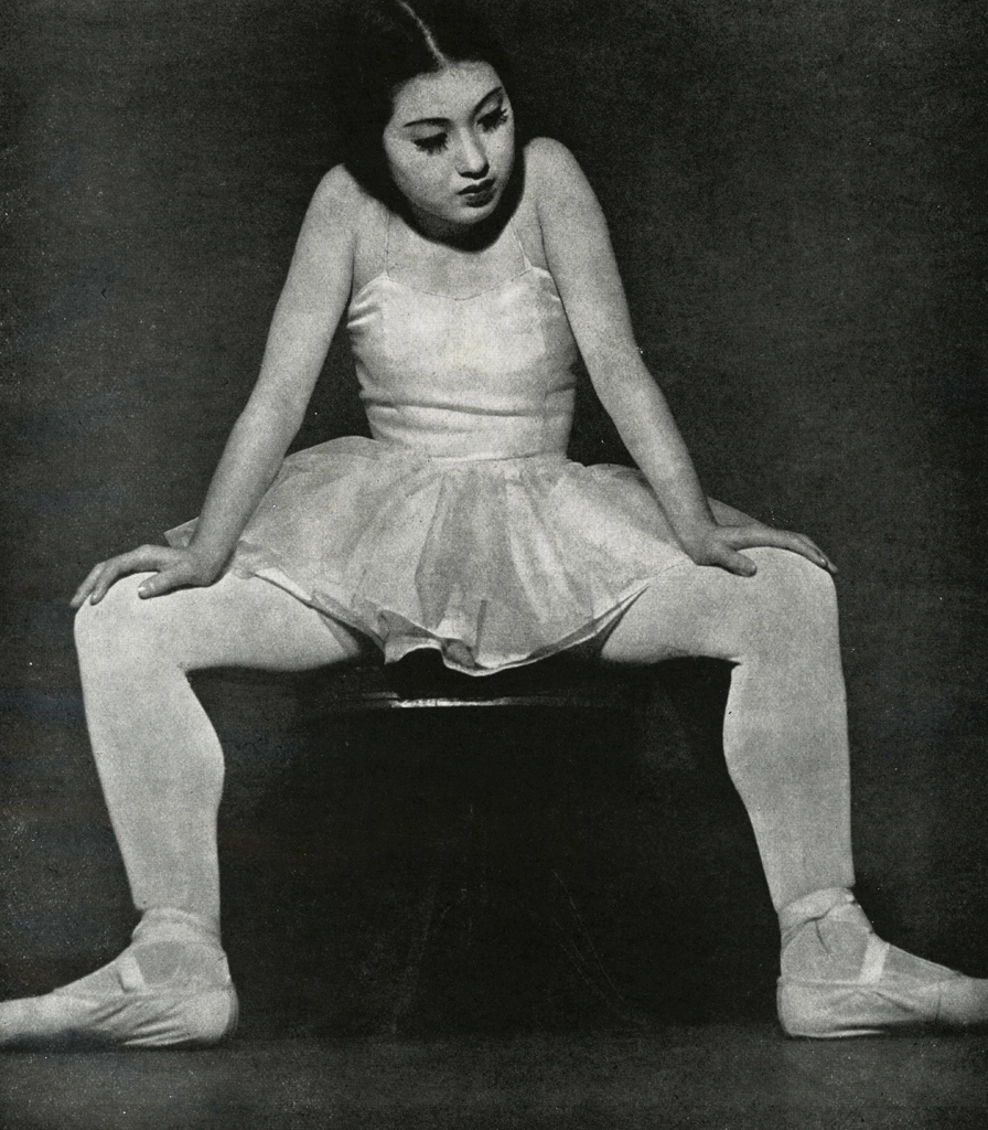 「バレーの踊り子」 羽田敏雄 | アルス写真年鑑 1950より