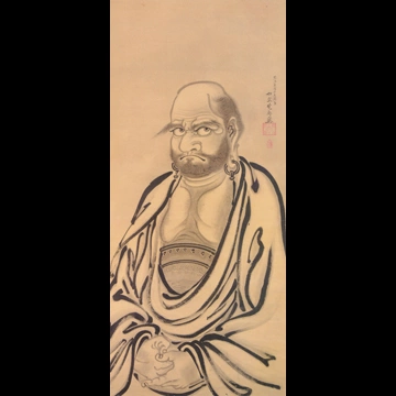 「達磨」 河鍋暁斎 （1888年）
