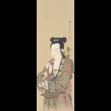 「霊昭女」 河鍋暁斎 （1884年）