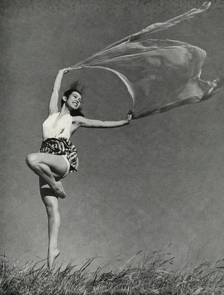 「風」 尾崎三吉 | アルス写真年鑑 1950より