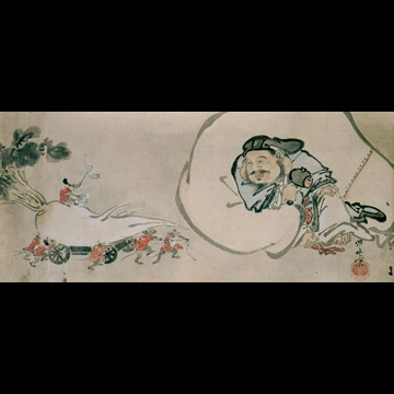 「大黒図」 河鍋暁斎