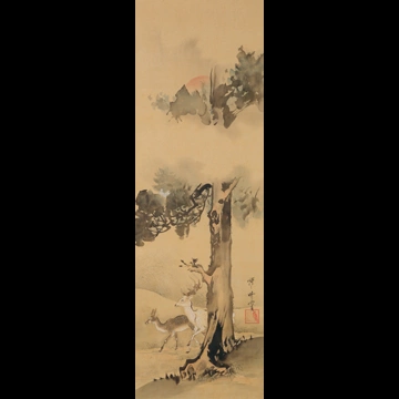 「三社図」 河鍋暁斎 （1887年）