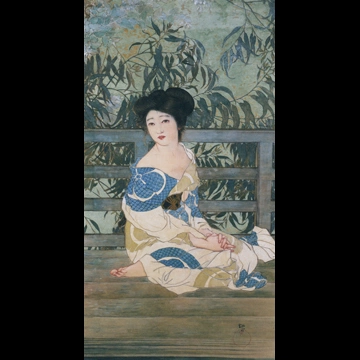 「浴後」 北野恒富 （1912年）